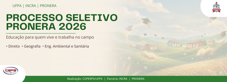 Edital de abertura do Processo Seletivo Especial (PRONERA/INCRA 2026) 